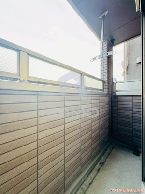 【バルコニー】 | リバーサイド大今里 | 同マンション別部屋　参考写真