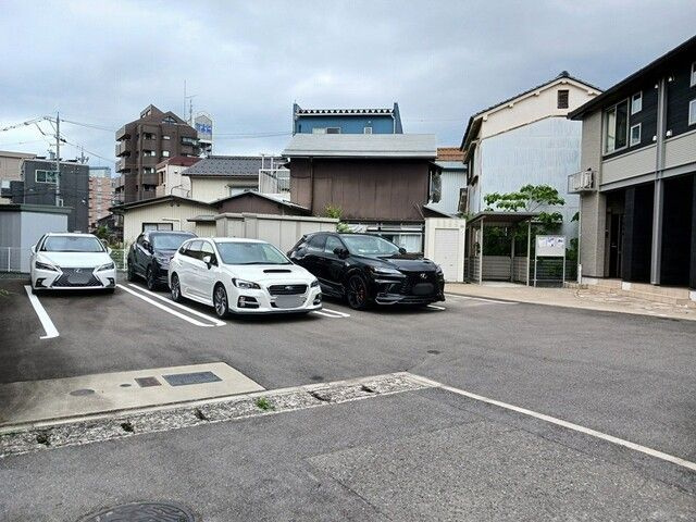 ミューレン・ウッドの駐車場