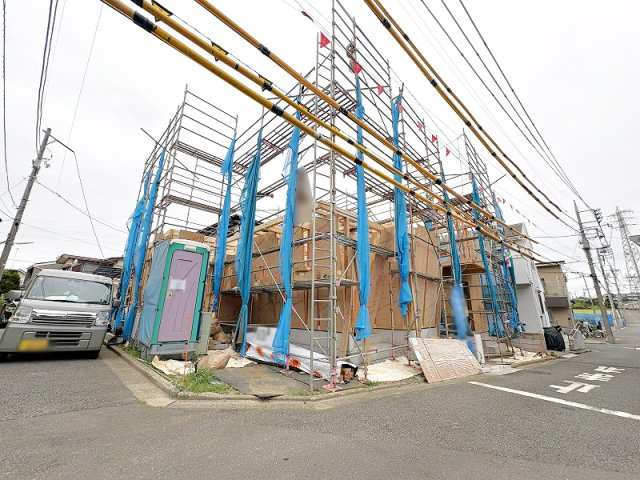 【外観】 | 練馬区大泉学園町5丁目　新築一戸建住宅　全2棟（保谷店） | 東南方向の角地につき陽当たり・通風良好！