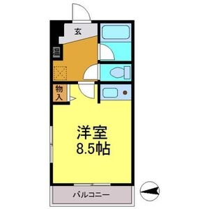【間取り】 | クラージュ474