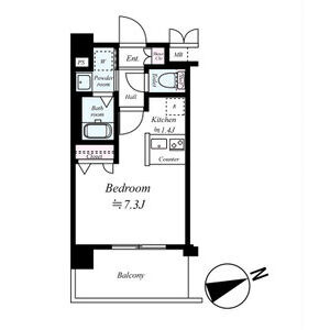 【間取り】 | プレサンス名古屋城前ラバンカ