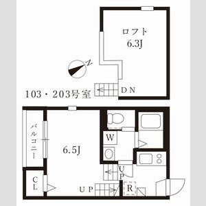 【間取り】 | ハーモニーテラス鈍池町