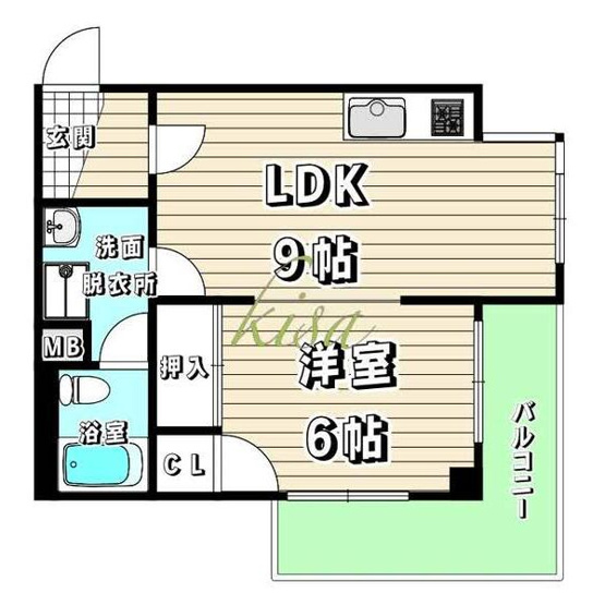 【間取り】 | 中京第3ビル
