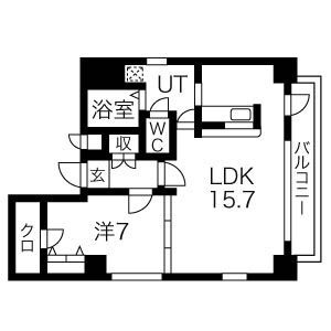 【間取り】 | セントラルハイツ栄