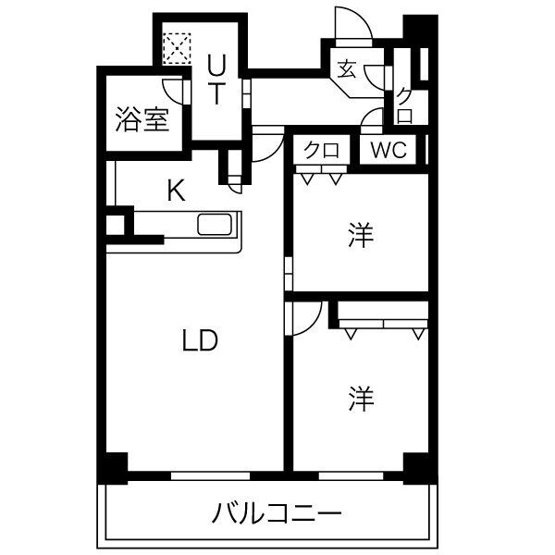 【間取り】 | アーバンパーク日吉(旧ロイジェント日吉Ⅱ)