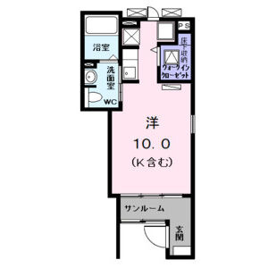 【間取り】 | エテルノ・プラシード　Ⅱ