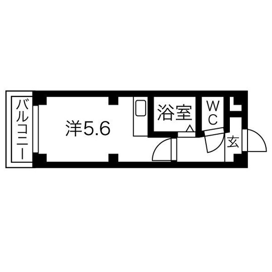 【間取り】 | ベルメゾン中川Ⅱ