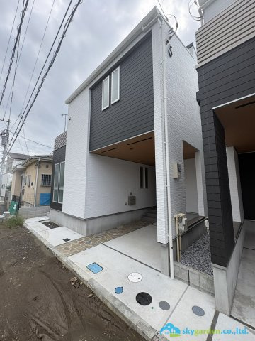 茅ヶ崎市十間坂２丁目　新築戸建　２号棟の外観|外観も気になるポイント