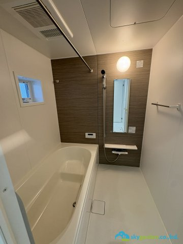 茅ヶ崎市十間坂２丁目　新築戸建　２号棟の浴室|日々の暮らしに欠かせないお風呂です