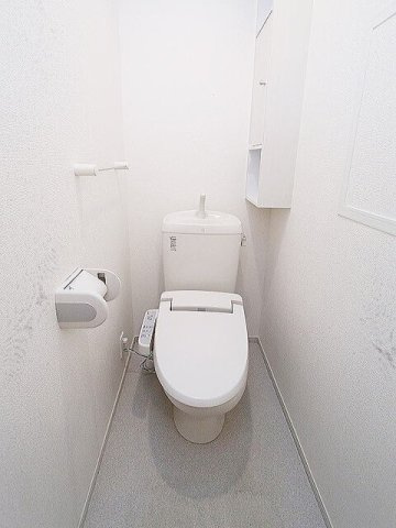 サニーガーデンＣのトイレ|シンプルで使いやすいトイレです