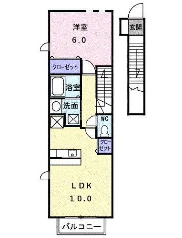 ベルセフォネⅠの間取り