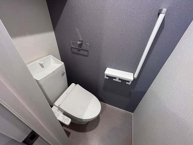 アルページュ　Ｂのトイレ|コンパクトで使いやすいトイレです