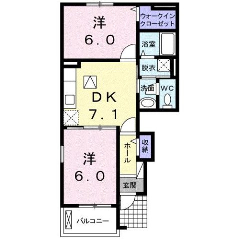 プティボヌールⅠの間取り