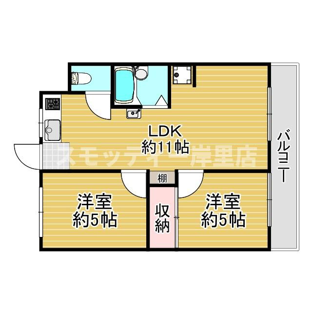 リアライズ玉出の間取り