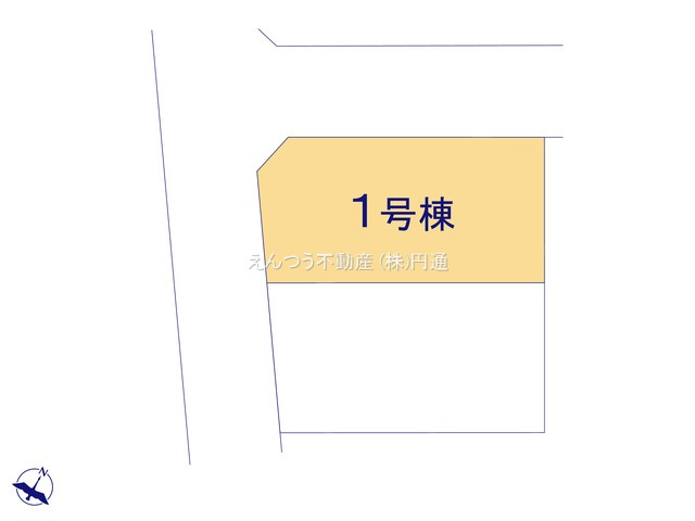 ブルーミングガーデン藤塚1丁目の区画図