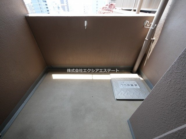 セレッソコート上本町EASTのバルコニー