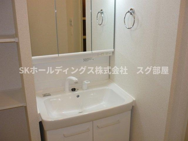 モナプラージュの洗面所
