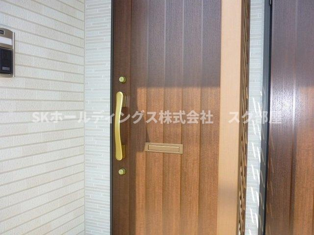 モナプラージュの玄関