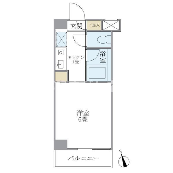ブランシェ高輪【おとり物件なし】#学生・社会人にオススメ！初期費用分割払いOK！の間取り
