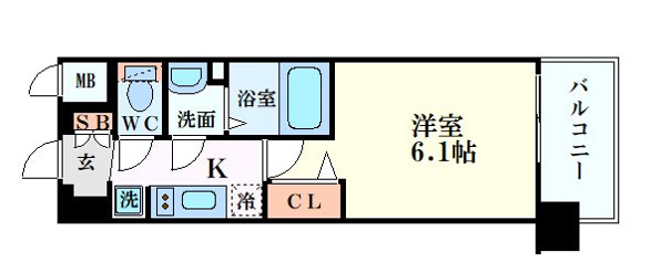 プレサンスOSAKA三国ネオス