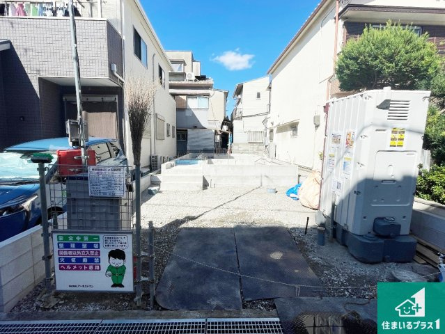 ■摂津市新在家　第2期　新築一戸建ての外観|現在建築中！落ち着いた街並みで新生活を始めることが出来そう！周辺の物件も併せてご紹介させて頂きます！