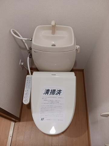 迫間ラッキーハイツⅡのトイレ