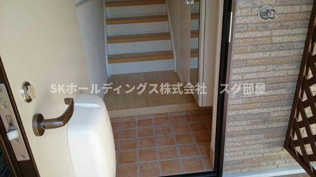 サンリット　ガーデンの玄関