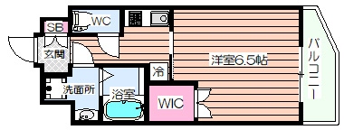 【間取り】 | エスプレイス阿波座パークテラス