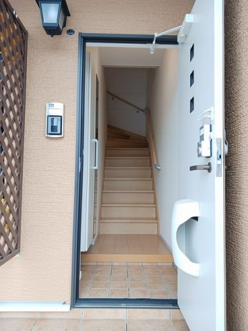 ベアヴァレーＡの玄関