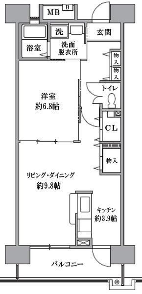 Ｔ’ｓ　ｇａｒｄｅｎ清瀬の間取り