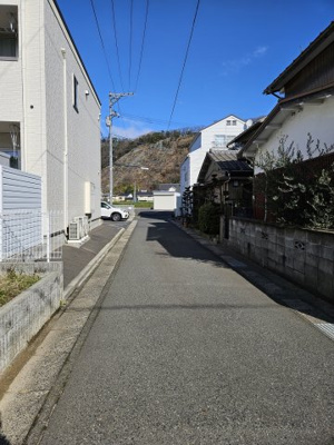 【前面道路含む現地写真】 | 鳥取市青葉町1丁目土地 