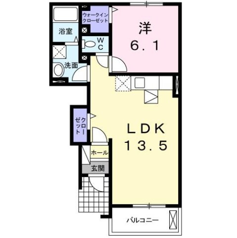 【間取り】 | プロスペリティーⅠ