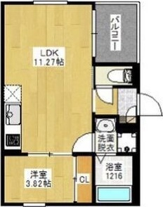 REGALEST Karumo Southの間取り