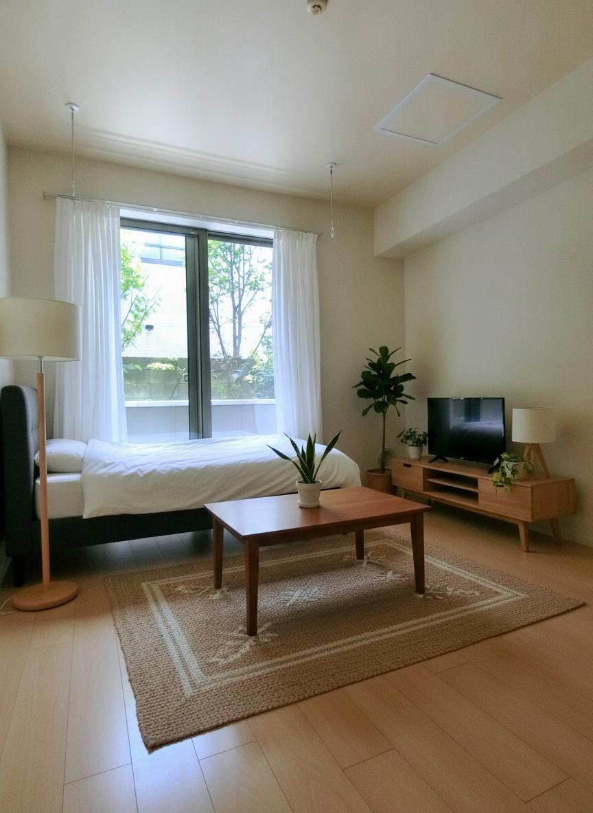 Ｍａｉｓｏｎ　Ｄの居間・リビング|CG家具のため実際は家具が付きません