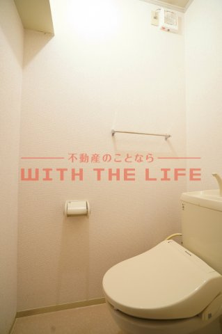 リヴァージュ【キャッシュバック対象】のトイレ|ゆったりとした空間のトイレです