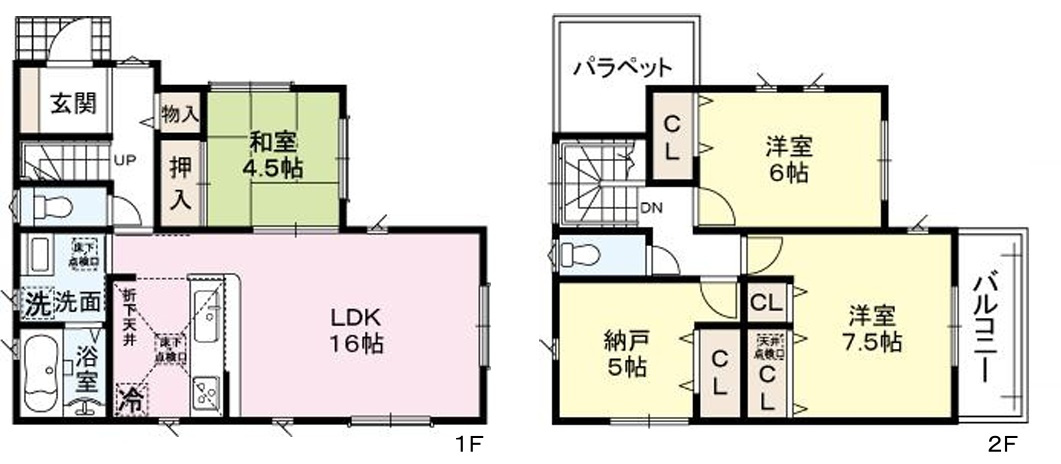 加古川市平岡町一色第11　　　JR「東加古川駅」徒歩19分の間取り