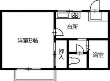 サンステージ四国大学前の間取り