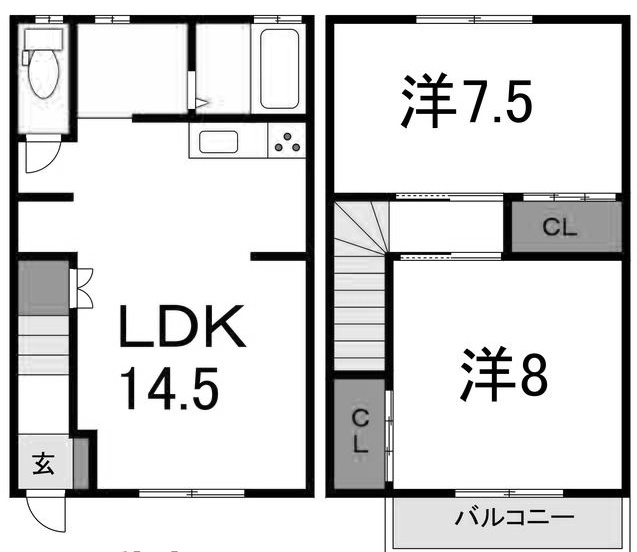 ノースアイランドの間取り