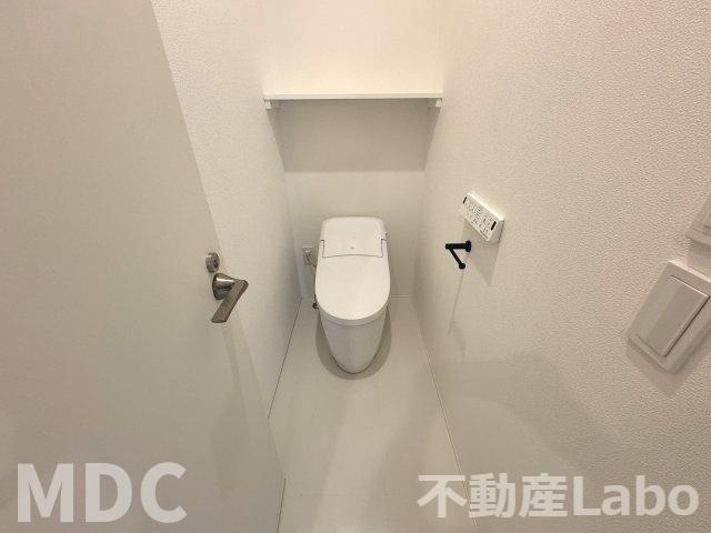 ピーススクエア笹木野Bのトイレ