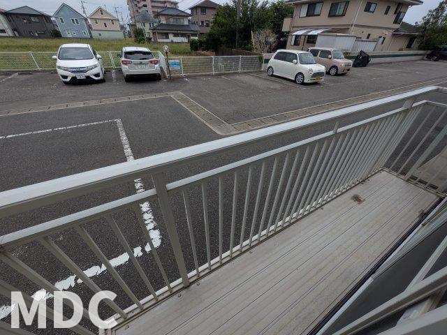 メゾンエスポワールBのバルコニー