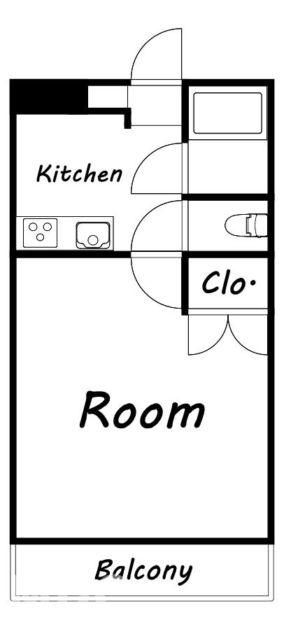 クリスタルハイツⅠの間取り