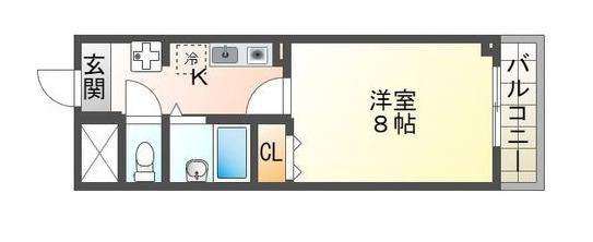エル古川　の間取り