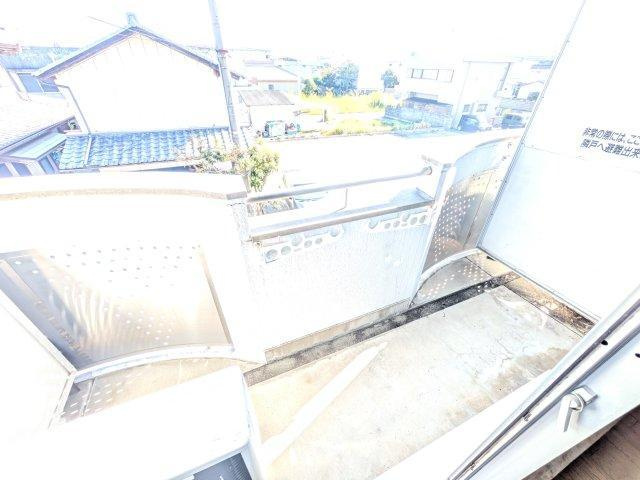 クイーンハイツのバルコニー