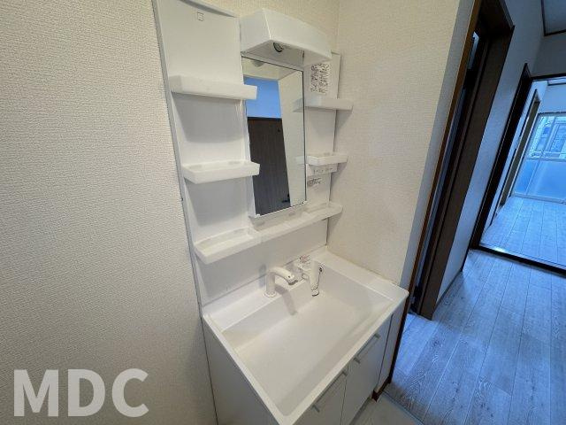 徳島市南沖洲１丁目のアパートの洗面所