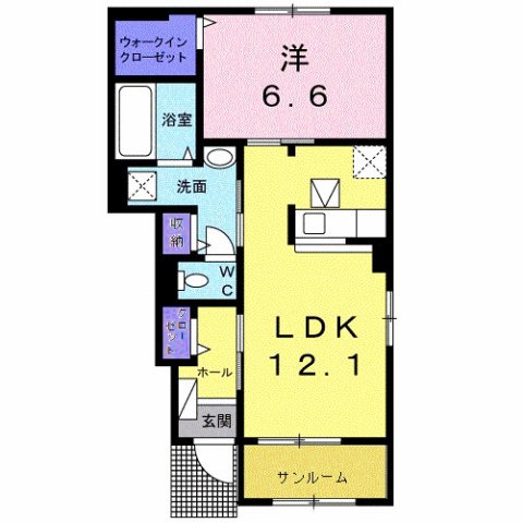 エンジェルブーケの間取り