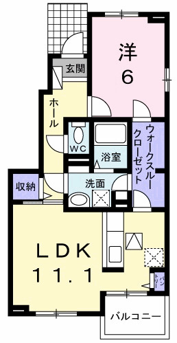 フェリースⅢの間取り