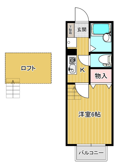 【間取り】 | エルピソⅡ | エルピソⅡ（GoodHome）