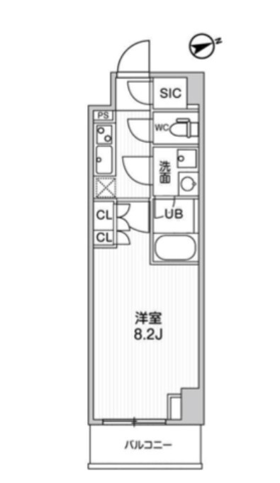 ALTERNA大塚の間取り