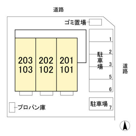 【区画図】