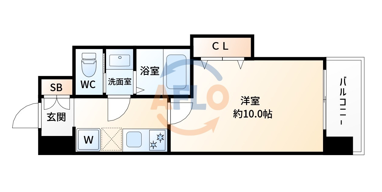 Luxe新大阪EAST IIの間取り|Luxe新大阪EASTⅡ　間取り